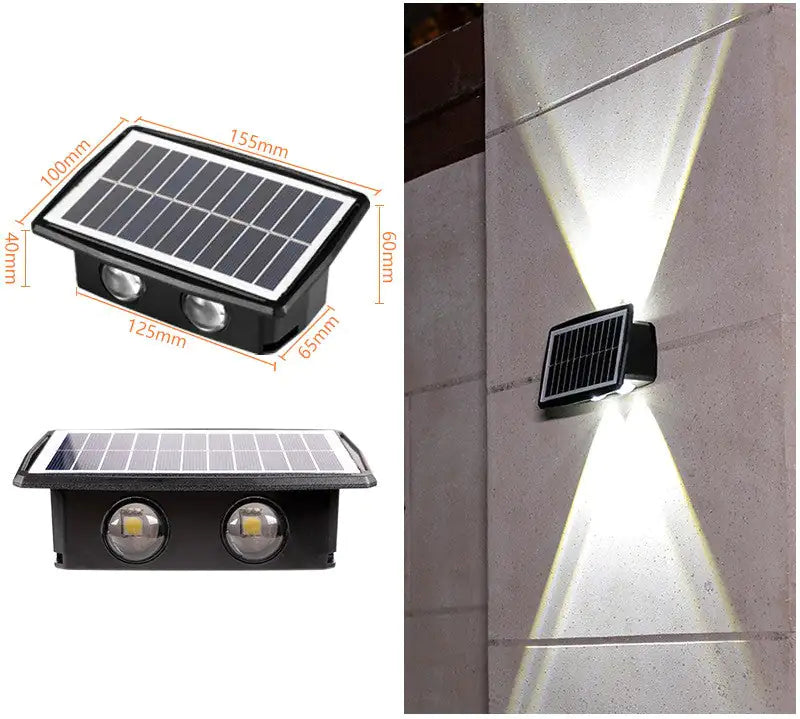 Solar Outdoor Wall Lights Waterproof