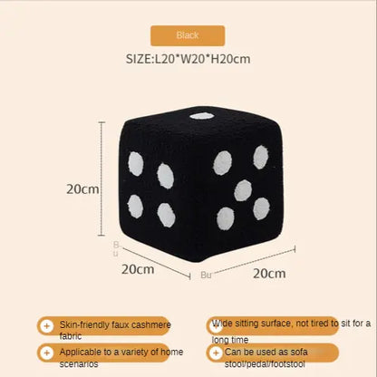 Hallway Pouf Creative Dice