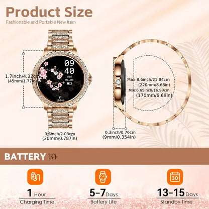 NextWrist™ Women Watch - 3.35cm HD Full Touch Screen