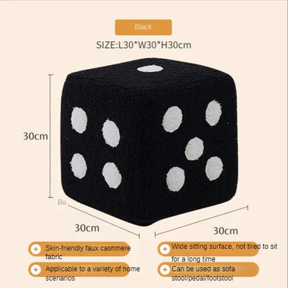 Hallway Pouf Creative Dice