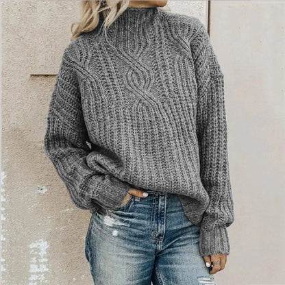 Plus Size Turtleneck Sweater